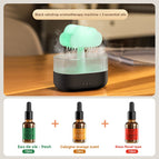 Black USB Powered Essential Oil Set