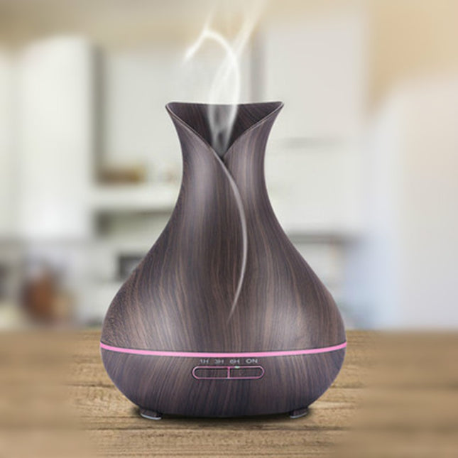 Wood Grain Vase Aromatherapy Diffuser