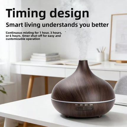Wood Grain Gourd Aromatherapy Diffuser