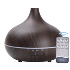 Dark wood grain plug-in model