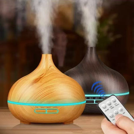Wood Grain Gourd Aromatherapy Diffuser