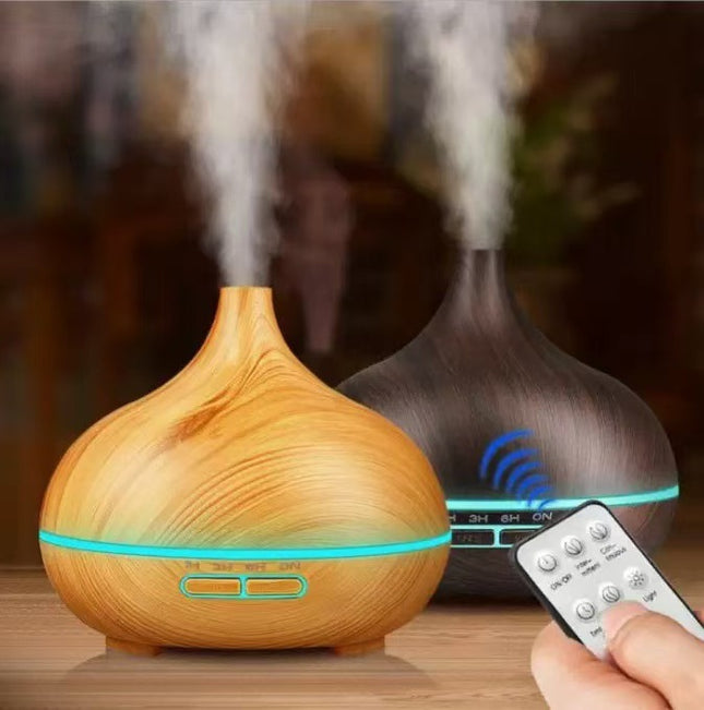Wood Grain Gourd Aromatherapy Diffuser